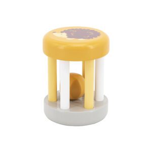 Mókuskerék bébicsörgő (sünis)