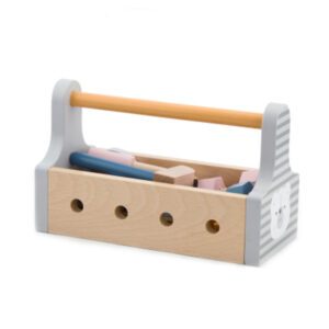 Szerszámos láda (szürke, macis)