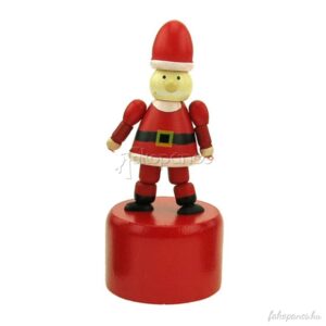 Karácsonyi nyomogatós figura (Mikulás)