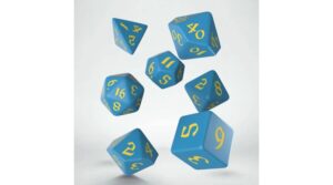 Dobókocka - Classic Runic Blue/Yellow (7 db-os szett)