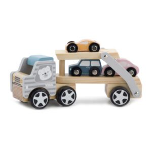 Játék autószállító tréler