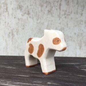 Fózi-Folt kézműves faállat - Borjú