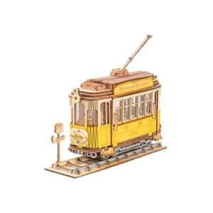 3D modell - Sárga villamos