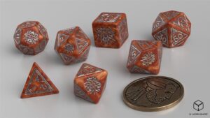 Dobókocka - The Witcher Dice Set: Geralt - The Monster Slayer