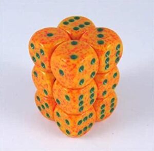 Dobókocka - Chessex Speckled d6 (16 mm) kockablokk Lotus (12 db-os szett)