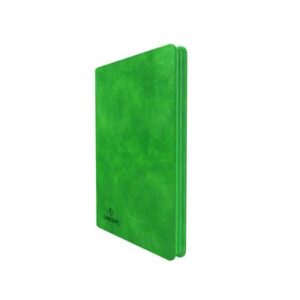 Gamegenic - Zip-Up Album 18-Pocket Green 18-zsebes zipzáros gyűjtői portfólió mappa