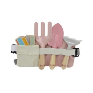 Kerti szerszámok övben (rózsaszín)