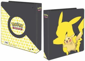 Pokemon TCG - Pikachu 2019 3 gyűrűs gyűjtői portfólió mappa