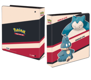 Pokemon TCG - Snorlax & Munchlax 3 gyűrűs gyűjtői portfólió mappa