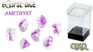 Dobókocka - Eclipse Dice Amethyst (7 db-os szett)