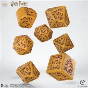 Dobókocka - Harry Potter - Gryffindor Modern Dice Set - Gold (7 db-os szett)