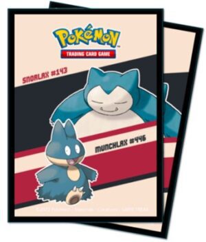 Ultra Pro - Pokemon - Snorlax & Munchlax Deck Protectors (65 Sleeves)
