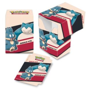 Pakli tartó - Ultra Pro - Snorlax & Munchlax Full View Deck Box for Pokémon