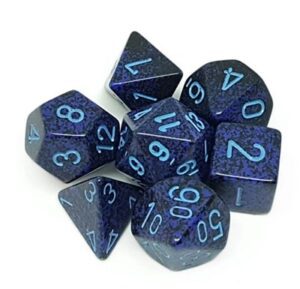 Dobókocka - Chessex Speckled Cobalt (7 db-os szett)
