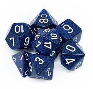 Dobókocka - Chessex Speckled Stealth (7 db-os szett)