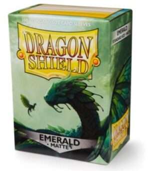Dragon Shield - Standard Sleeves - Matte Emerald (100 Sleeves)