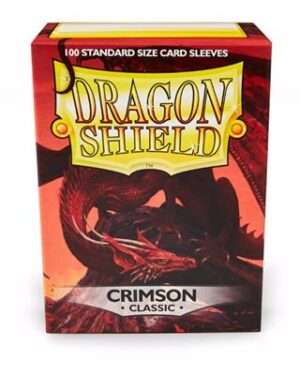 Dragon Shield - Standard Sleeves - Crimson (100 Sleeves)