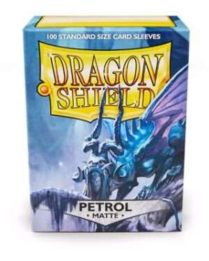 Dragon Shield - Standard Sleeves - Matte Petrol (100 Sleeves)