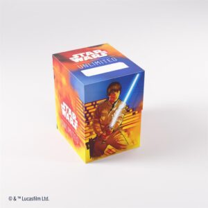 Pakli tartó - Gamegenic - Star Wars: Unlimited Soft Crate - Luke/Vader