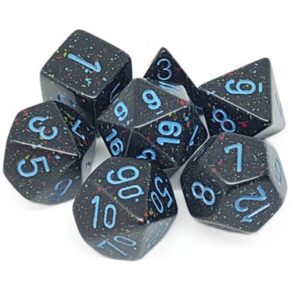 Dobókocka - Chessex Speckled Blue Stars (7 db-os szett)