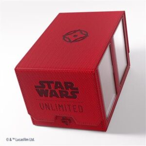 Pakli tartó - Gamegenic - Star Wars: Unlimited Double Deck Pod - Red