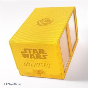 Pakli tartó - Gamegenic - Star Wars: Unlimited Double Deck Pod - Yellow