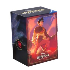 Pakli tartó - Disney Lorcana: Shimmering Skies Deck Box Aladdin