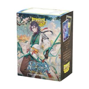 Dragon Shield - Grand Archive - Matte Art Sleeves - Jin, Fate Defiant (100 Sleeves)