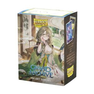 Dragon Shield - Grand Archive - Matte Art Sleeves - Kongming, Wayward Maven (100 Sleeves)