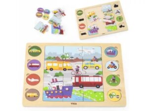 Puzzle - találd meg a párokat - járműves