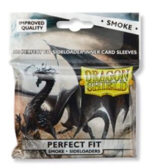 Dragon Shield - Standard Perfect Fit Sideloading Sleeves - Clear/Smoke (100 Sleeves)
