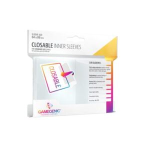 Gamegenic - Closable Inner Sleeves kártyavédő (100 db)