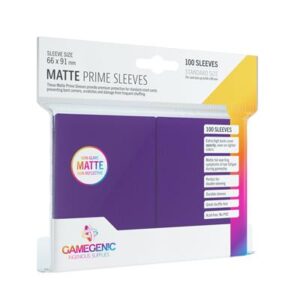 Gamegenic - Matte Prime Sleeves Purple kártyavédő (100 db)