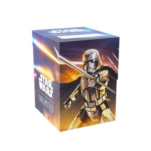 Pakli tartó - Gamegenic - Star Wars: Unlimited Soft Crate - Captain Phasma/Stormtrooper