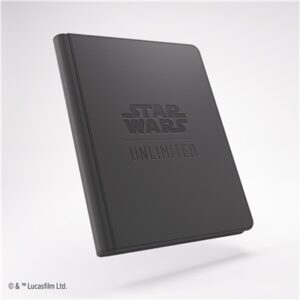 Gamegenic - Star Wars: Unlimited Zip-Up Album - Black 18-zsebes gyűjtői portfólió mappa