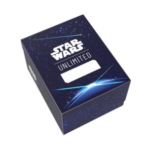 Pakli tartó - Gamegenic - Star Wars: Unlimited Twin Sun Soft Crate - Card Back Blue