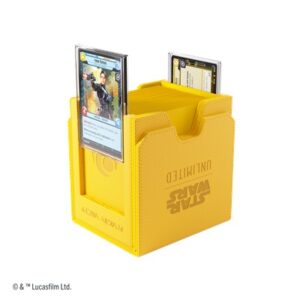 Pakli tartó - Gamegenic - Star Wars: Unlimited Twin Suns Deck Pod - Yellow