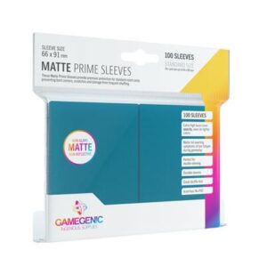 Gamegenic - Matte Prime Sleeves Blue kártyavédő (100 db)