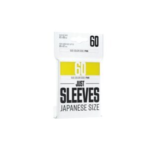 Just Sleeves - Yu-gi-Oh! méretű kártyavédő - Japanese Size Yellow (60 Sleeves)