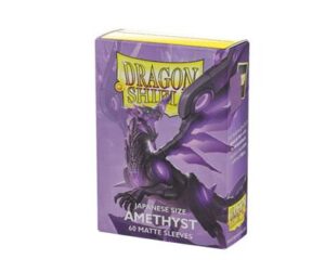 Dragon Shield - Yu-gi-Oh! méretű kártyavédő - Japanese size - Matte - Amethyst (60 Sleeves)