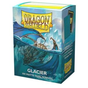 Dragon Shield Dual Matte Sleeves - Glacier Miniom (100 Sleeves)