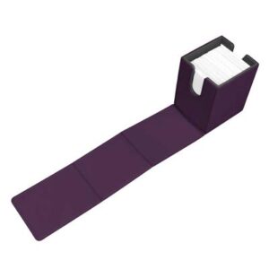 Pakli tartó - Ultra Pro - Vivid Alcove Flip: Midnight Plum