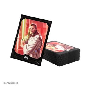 Gamegenic - Star Wars: Unlimited Premium Art Sleeves - Qui-Gon Jinn