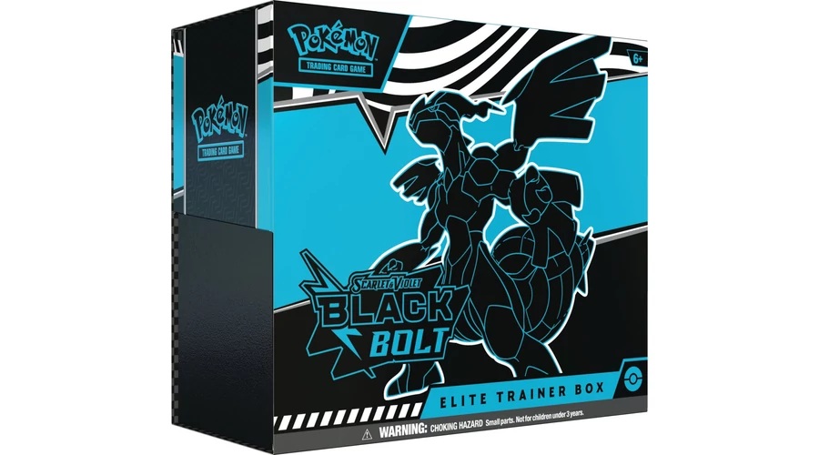 Pokemon TCG - Scarlet & Violet 10.5 - Black Bolt Elite Trainer Box