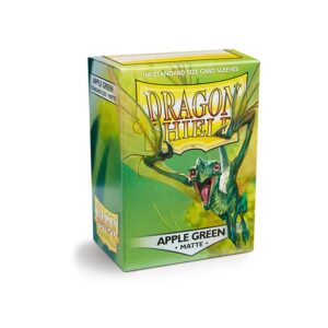 Dragon Shield - Standard Sleeves - Matte Apple Green (100 Sleeves)
