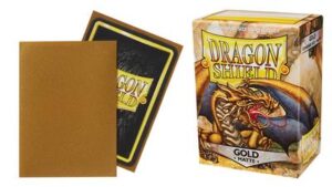 Dragon Shield - Standard Sleeves - Matte Gold (100 Sleeves)