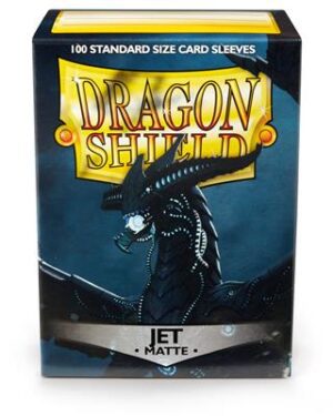 Dragon Shield - Standard Sleeves - Matte Jet (100 Sleeves)