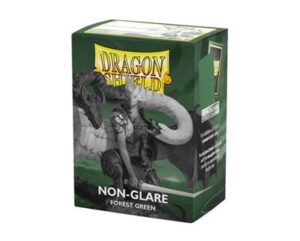 Dragon Shield - Standard Sleeves - Matte NonGlare - Forest Green (100 Sleeves)