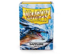 Dragon Shield - Standard Sleeves - Matte Sapphire (100 Sleeves)