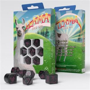 Dobókocka - Llama Dice Set: Spitty (7 db-os szett)